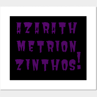 Azarath Metrion Zinthos! Posters and Art